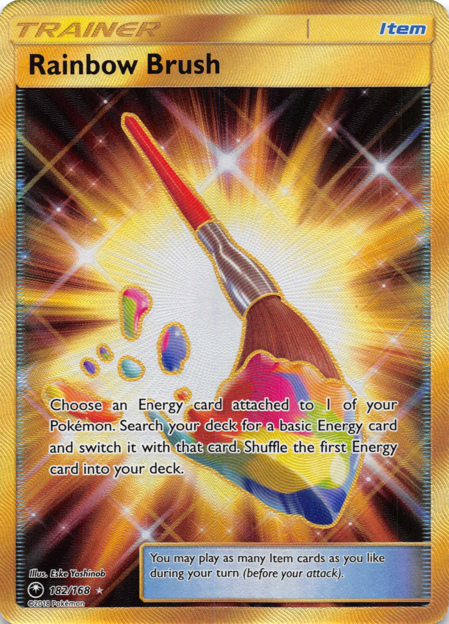 Rainbow Brush (182/168) [Sun & Moon: Celestial Storm]