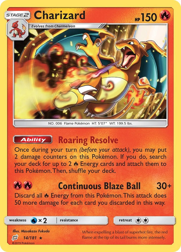 Charizard (014/181) [Sun & Moon: Team Up]