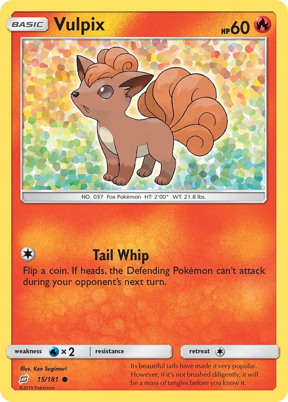 Vulpix [15/181] [SM - Team Up] Reverse Holofoil
