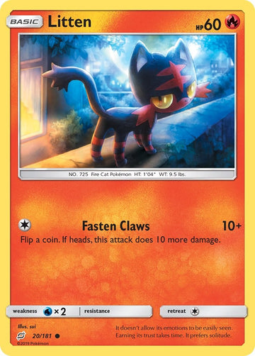 Litten [20/181] [SM - Team Up] Reverse Holofoil