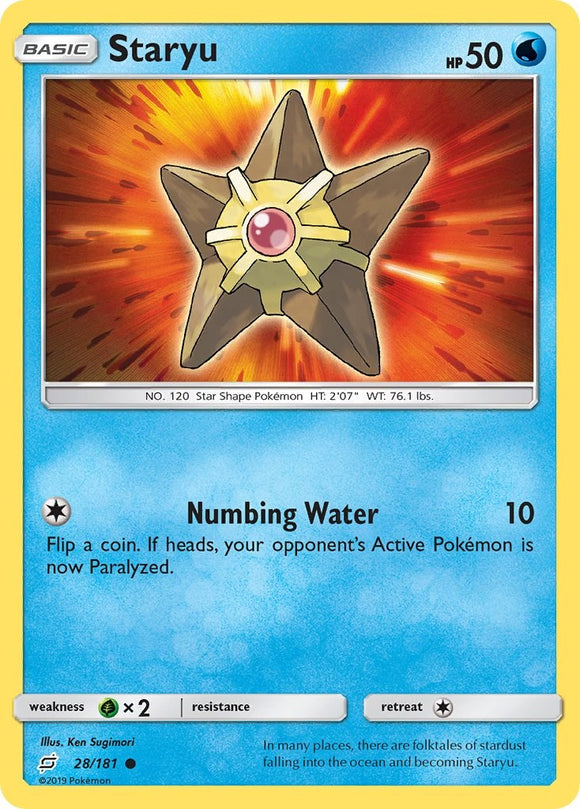 Staryu [28/181] [SM - Team Up] Reverse Holofoil
