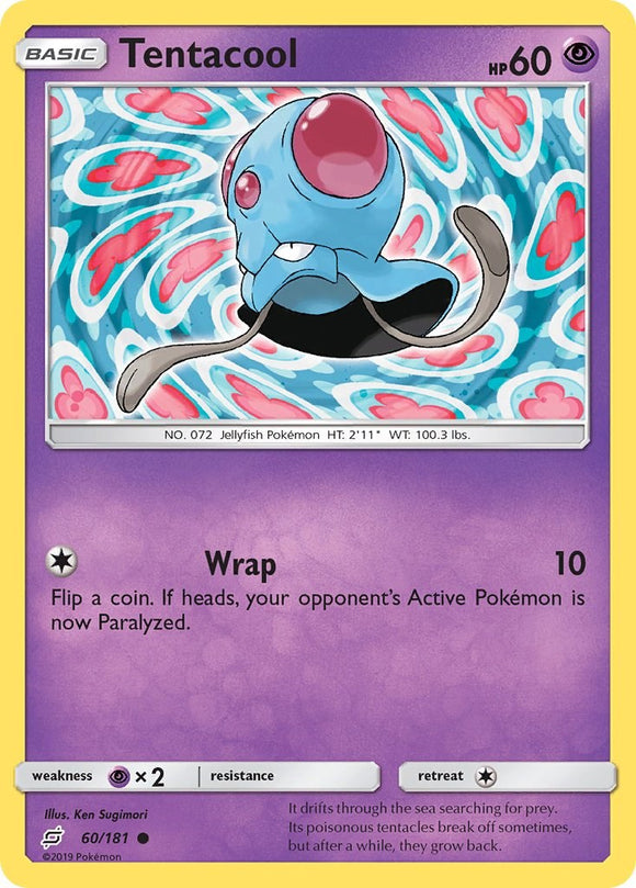 Tentacool (060/181) [Sun & Moon: Team Up]