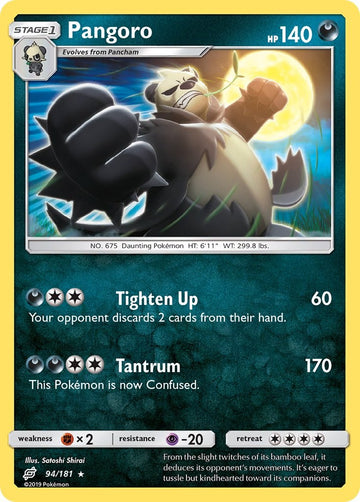 Pangoro [94/181] [Team Up] Reverse Holofoil