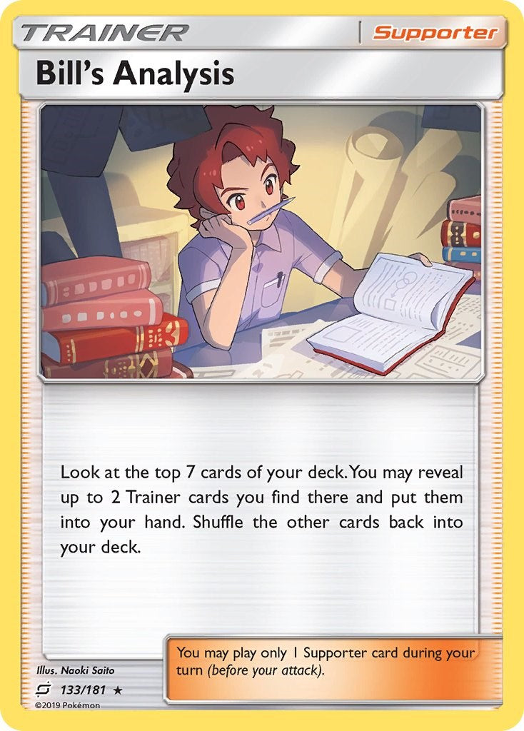 Bill's Analysis [133/181] [SM - Team Up] Reverse Holofoil