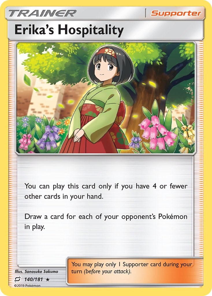 Erika's Hospitality [140/181] [SM - Team Up] Reverse Holofoil