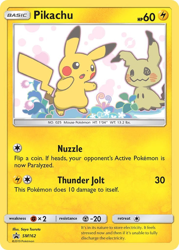 Pikachu - SM162 [SM162] [SM Promos] Holofoil