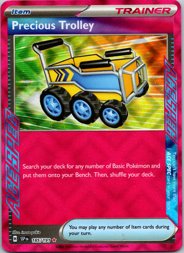 Precious Trolley [185/191] - (Surging Sparks) Holofoil