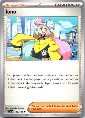 Iono - 185/193 [185/193] [Paldea Evolved]