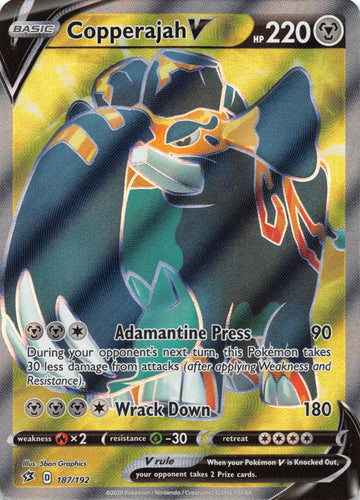 Copperajah V (187/192) [Sword & Shield: Rebel Clash]