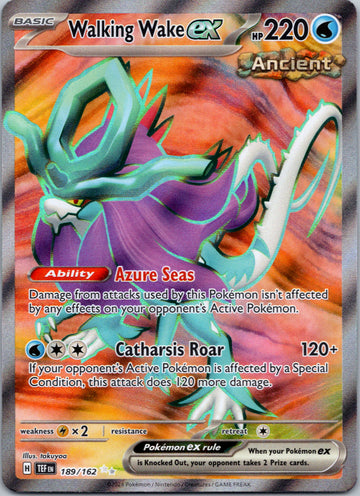 Walking Wake ex [189/162] - (Temporal Forces) Holofoil
