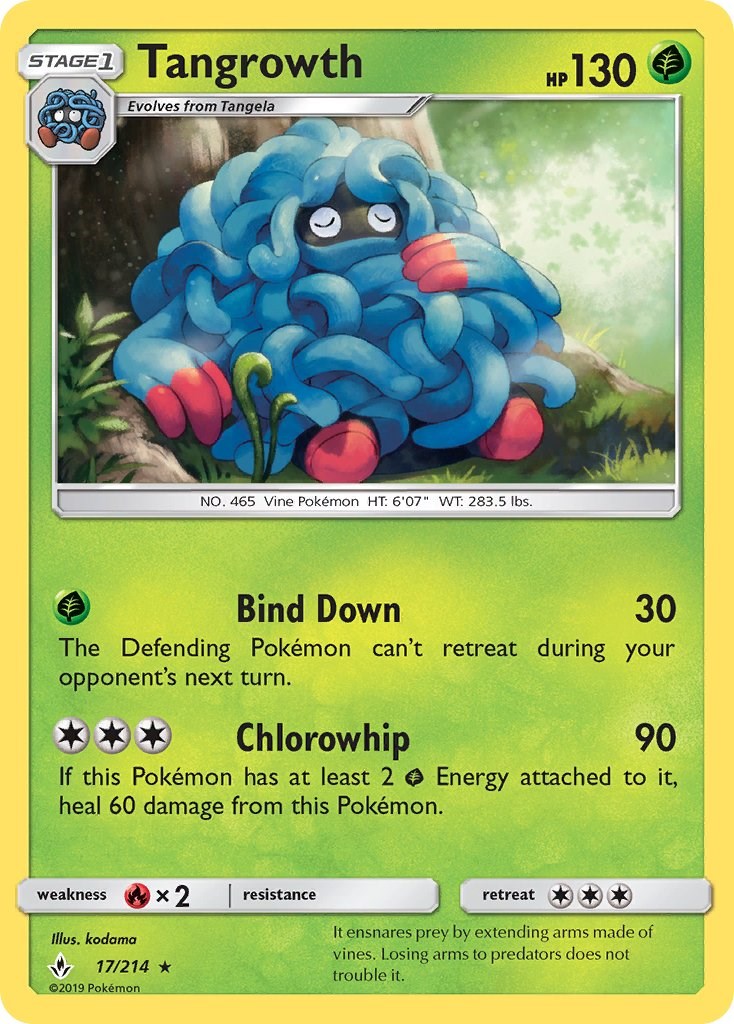 Tangrowth [17/214] [Unbroken Bonds] Reverse Holofoil