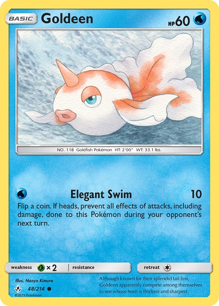 Goldeen [48/214] [Unbroken Bonds] Reverse Holofoil