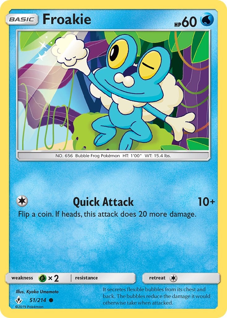 Froakie [51/214] [Unbroken Bonds] Reverse Holofoil