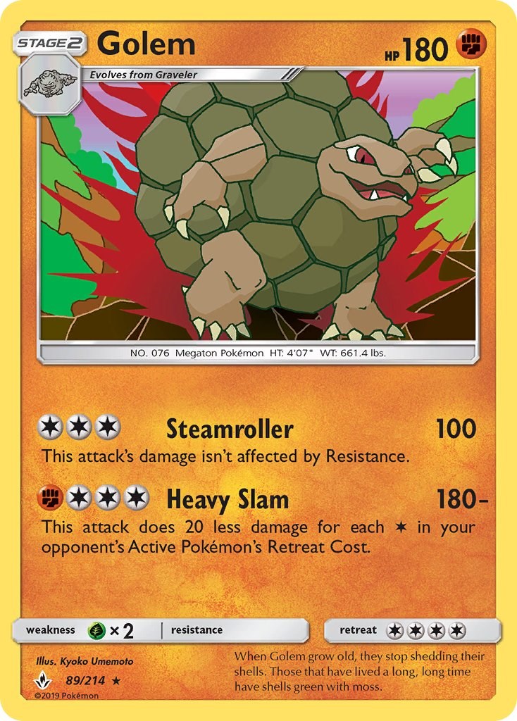 Golem [89/214] [Unbroken Bonds] Reverse Holofoil