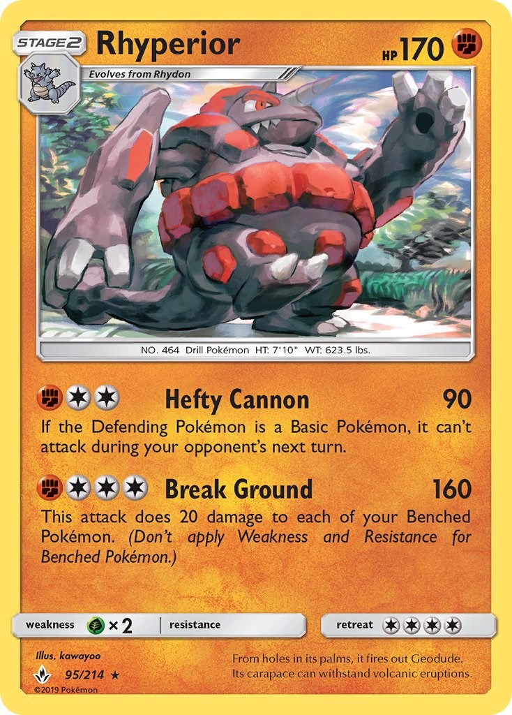 Rhyperior [95/214] [Unbroken Bonds] Reverse Holofoil