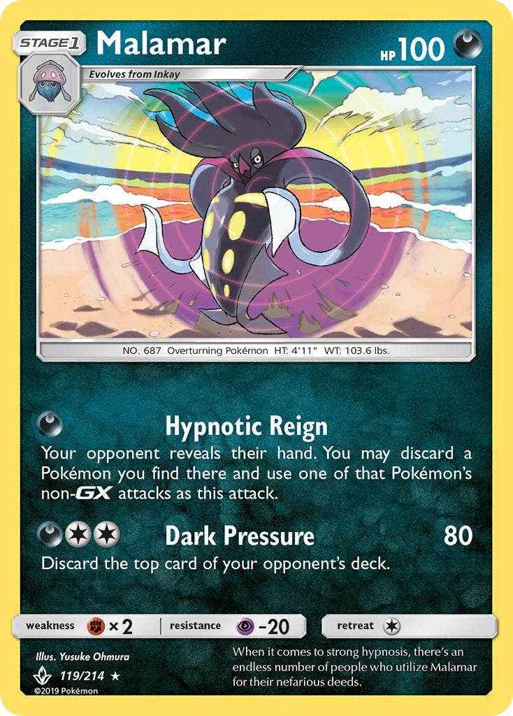Malamar [119/214] [Unbroken Bonds] Reverse Holofoil