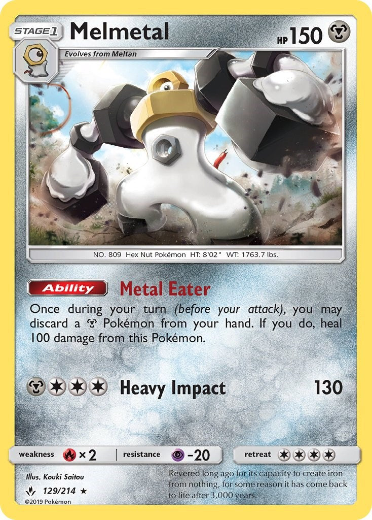 Melmetal [129/214] [Unbroken Bonds] Reverse Holofoil