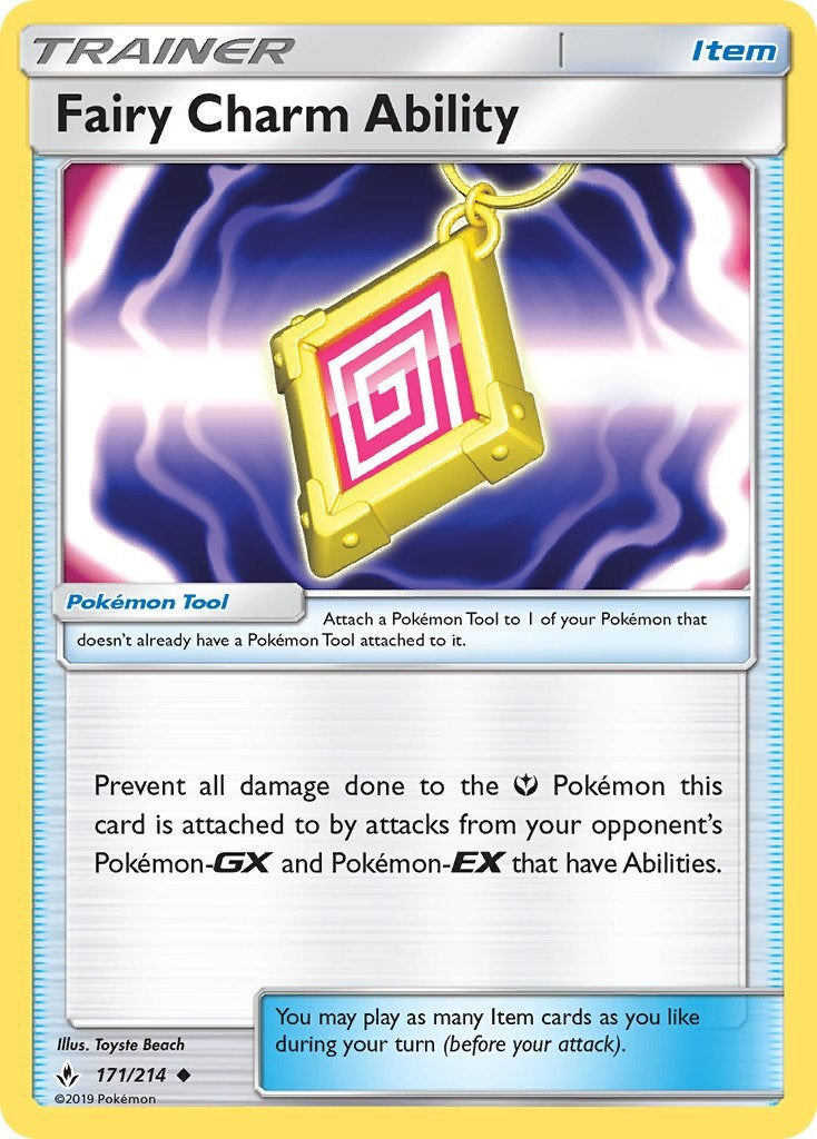 Fairy Charm Ability [171/214] [Unbroken Bonds] Reverse Holofoil