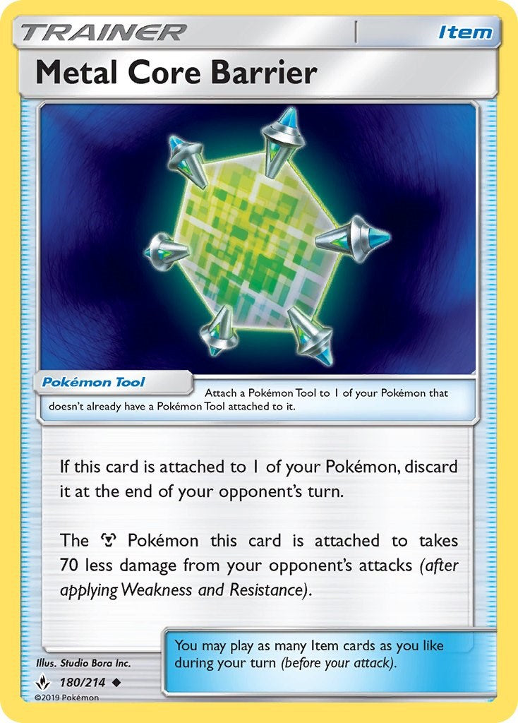 Metal Core Barrier [180/214] [Unbroken Bonds] Reverse Holofoil