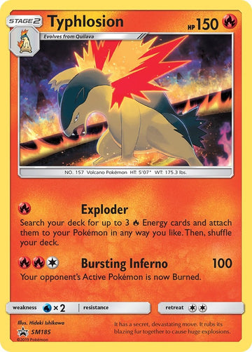 Typhlosion - SM185 [SM185] [SM Promos] Holofoil