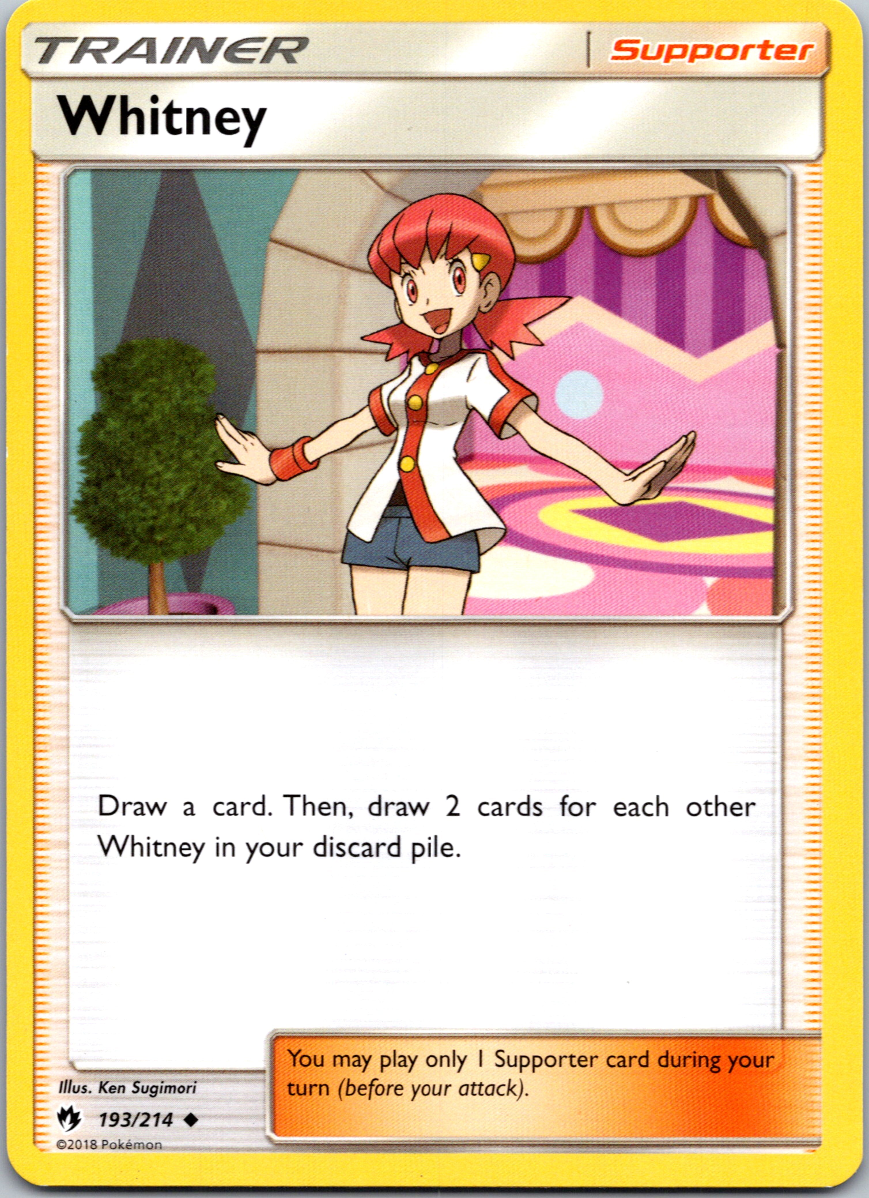 Whitney (193/214) [Sun & Moon: Lost Thunder]