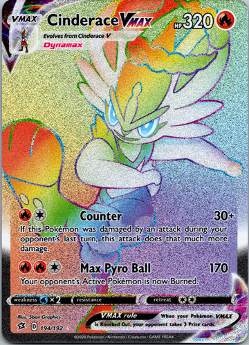 Cinderace VMAX (194/192) [Sword & Shield: Rebel Clash]