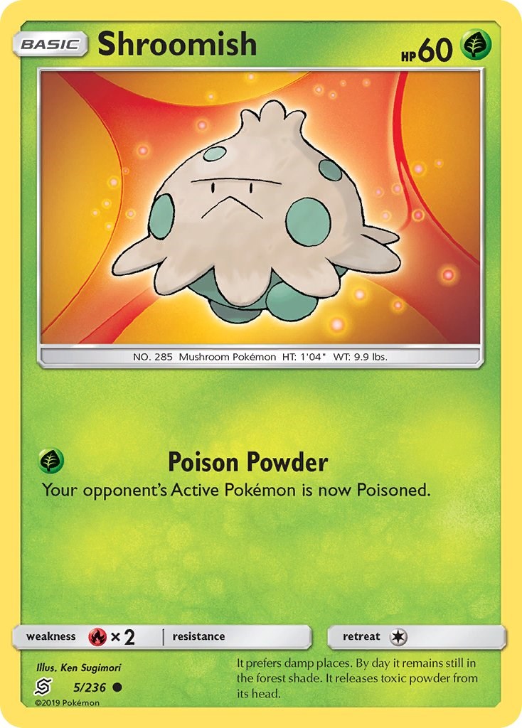 Shroomish [5/236] [Unified Minds] Reverse Holofoil