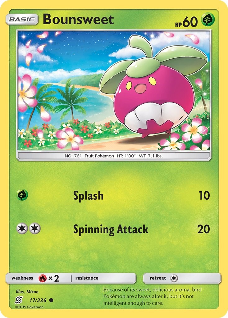 Bounsweet [17/236] [Unified Minds] Reverse Holofoil