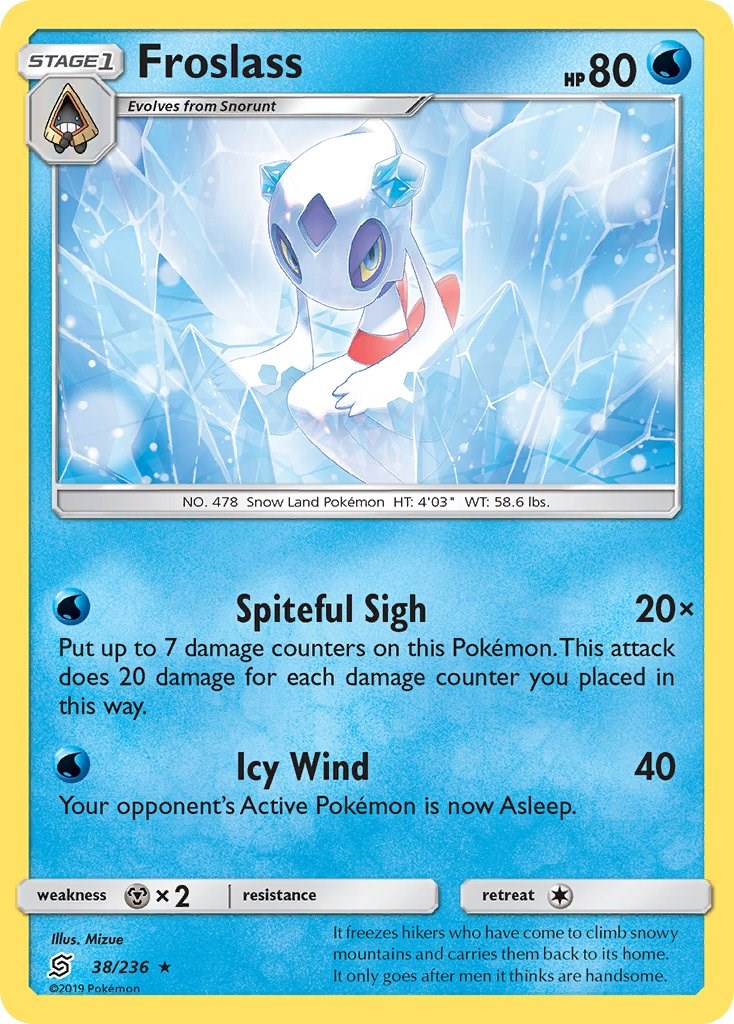 Froslass [38/236] [Unified Minds] Reverse Holofoil