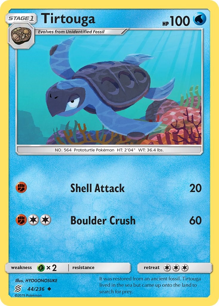 Tirtouga [44/236] [Unified Minds] Reverse Holofoil