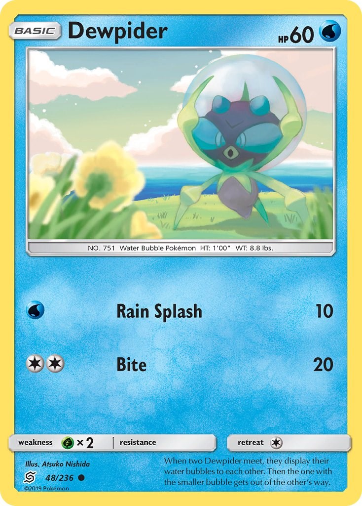 Dewpider [48/236] [Unified Minds] Reverse Holofoil
