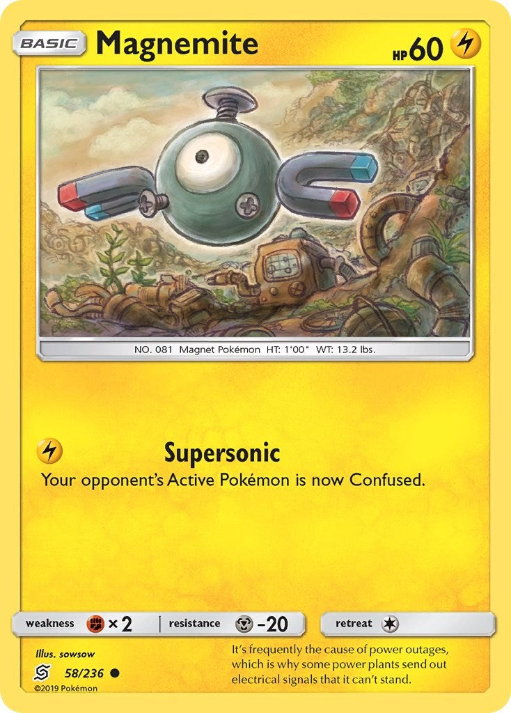 Magnemite [58/236] [Unified Minds] Reverse Holofoil