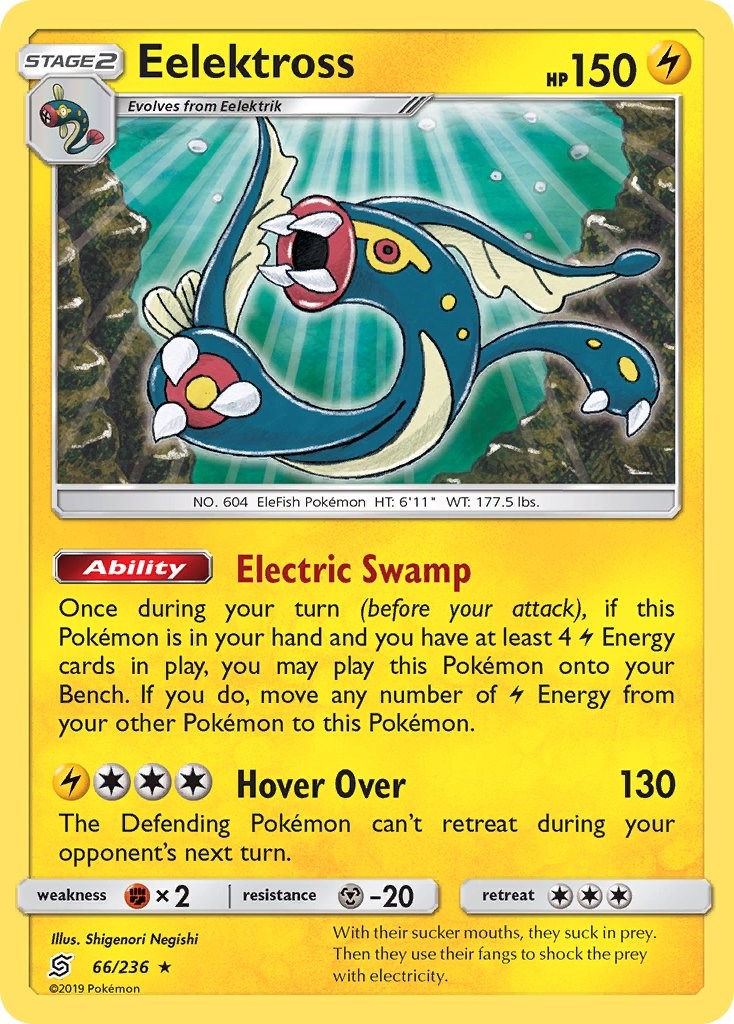 Eelektross [66/236] [Unified Minds] Reverse Holofoil