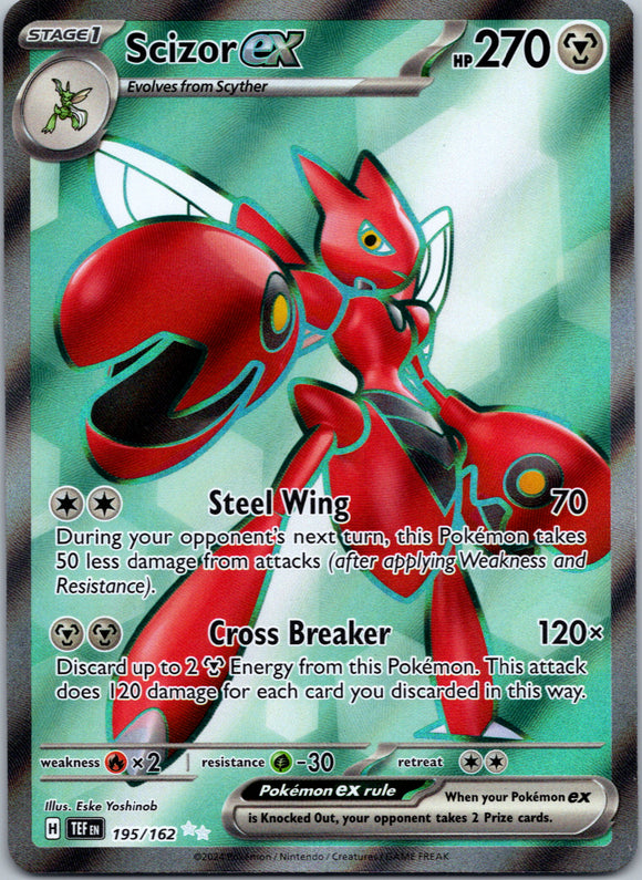 Scizor ex [195/162] - (Temporal Forces) Holofoil