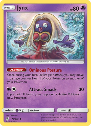 Jynx [76/236] [Unified Minds] Reverse Holofoil