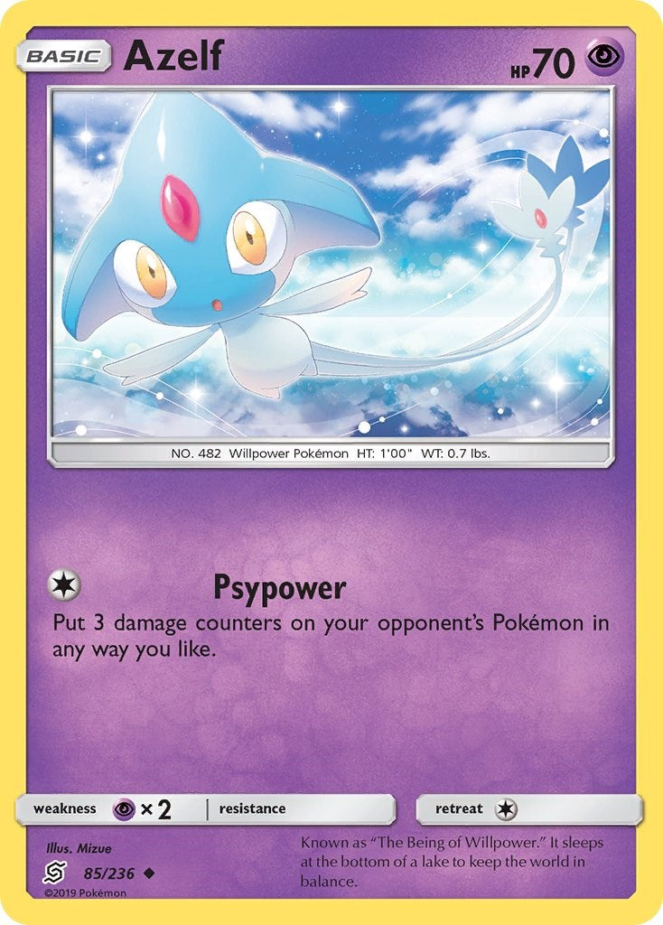 Azelf [85/236] [Unified Minds] Reverse Holofoil