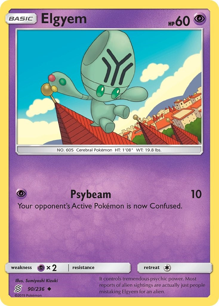 Elgyem [90/236] [Unified Minds] Reverse Holofoil
