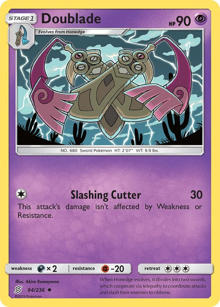 Doublade [94/236] [Unified Minds] Reverse Holofoil