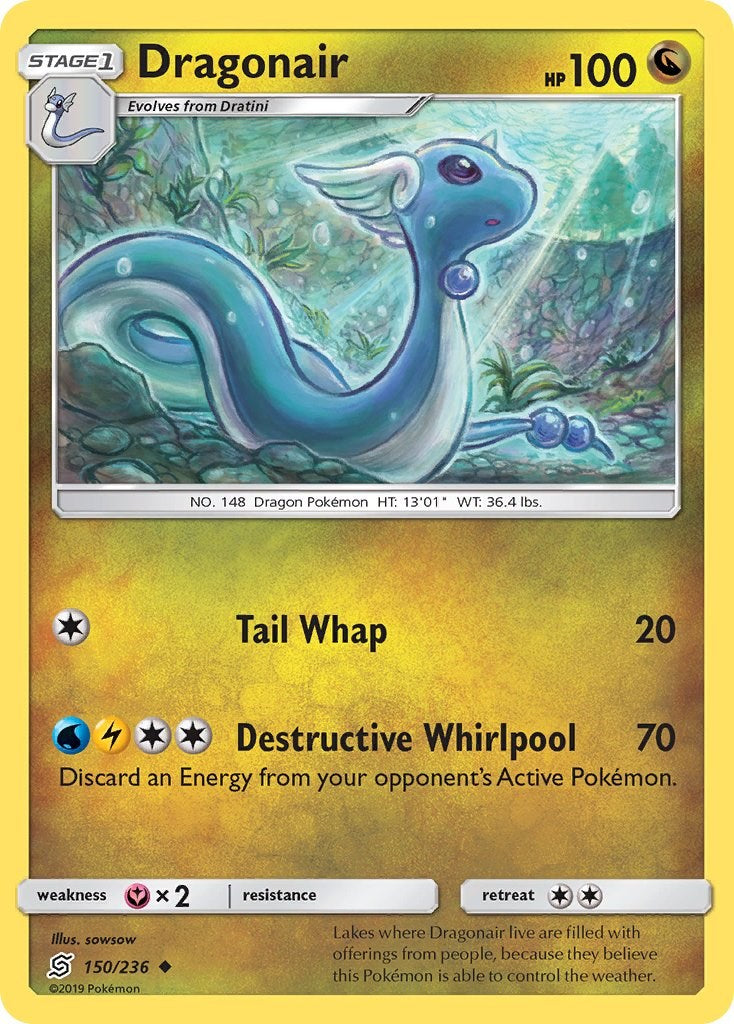 Dragonair [150/236] [Unified Minds] Reverse Holofoil