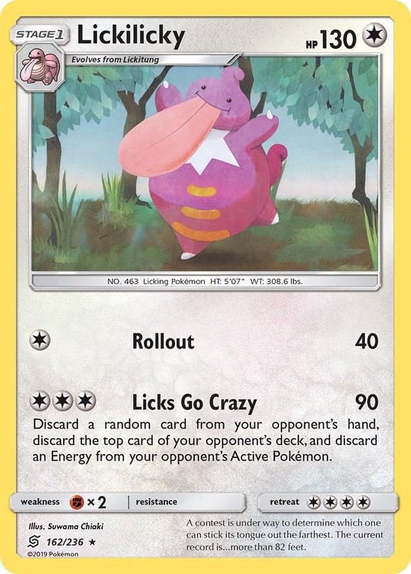 Lickilicky [162/236] [Unified Minds] Reverse Holofoil