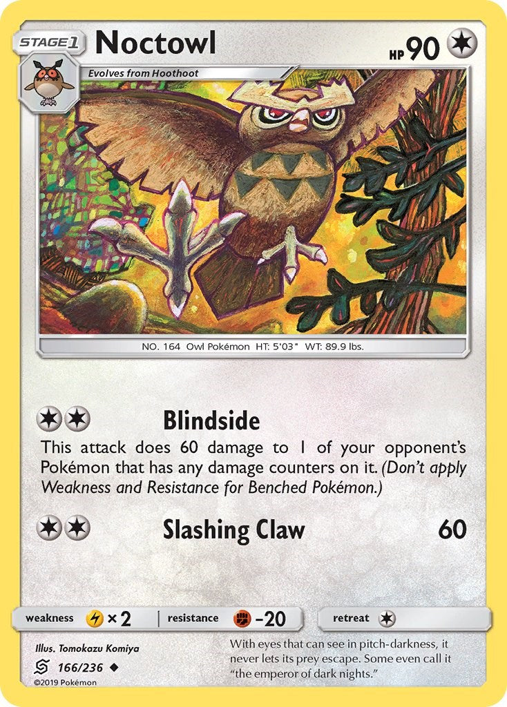 Noctowl [166/236] [Unified Minds] Reverse Holofoil