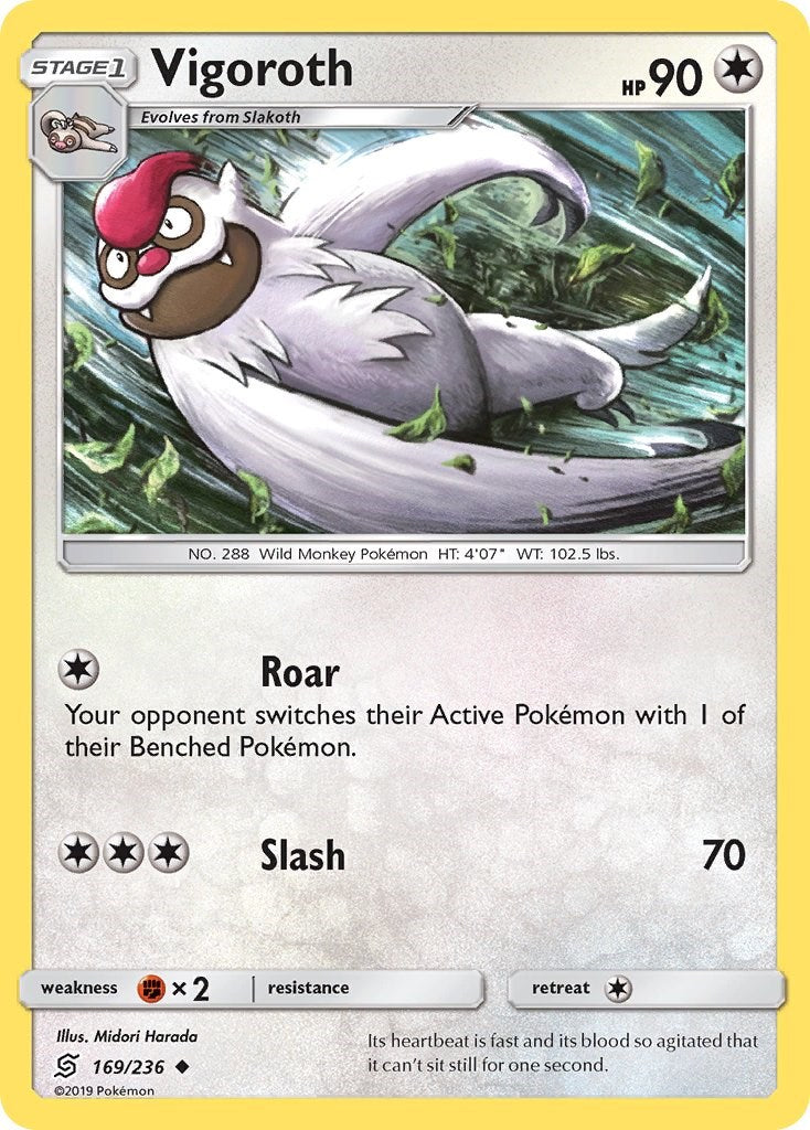 Vigoroth [169/236] [Unified Minds] Reverse Holofoil