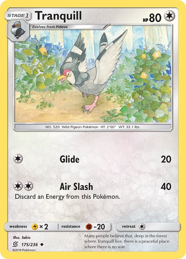 Tranquill [175/236] [Unified Minds] Reverse Holofoil