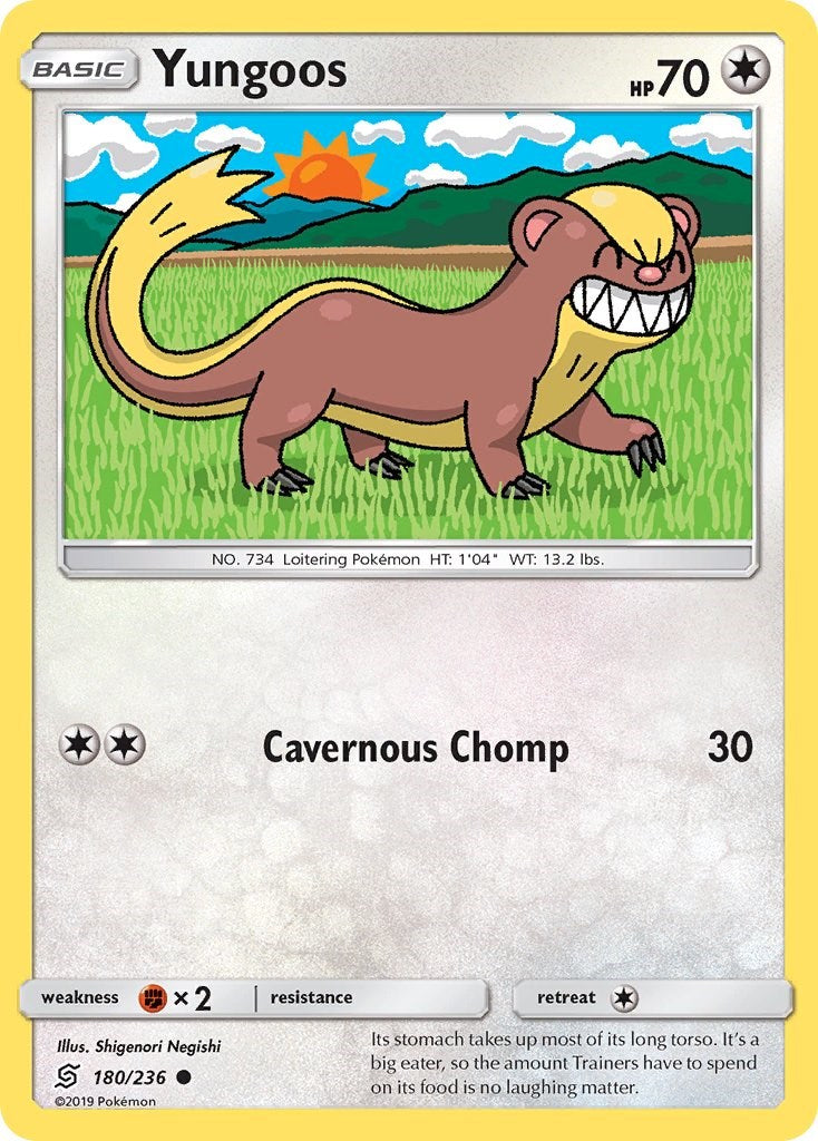 Yungoos [180/236] [Unified Minds] Reverse Holofoil