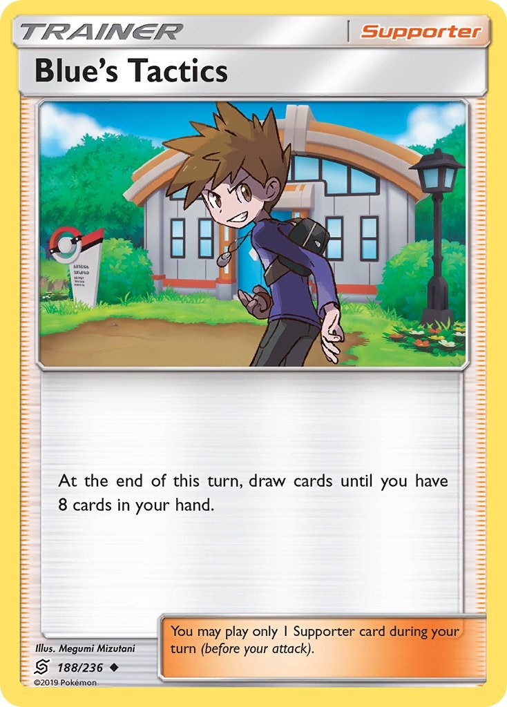 Blue's Tactics [188/236] [Unified Minds] Reverse Holofoil