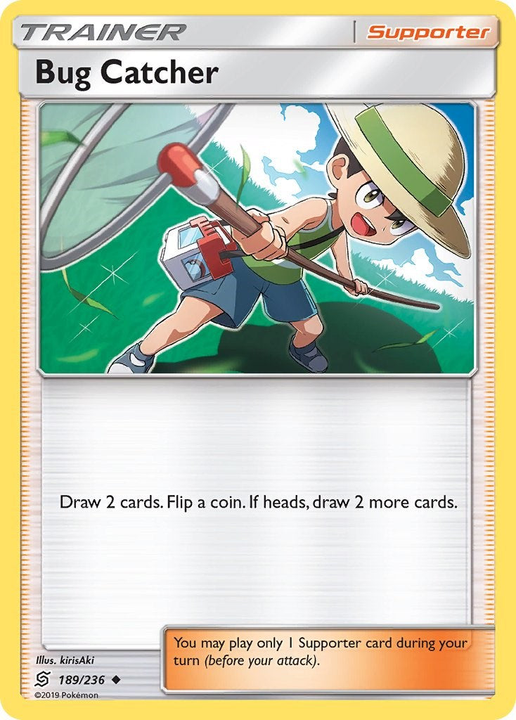 Bug Catcher [189/236] [Unified Minds] Reverse Holofoil