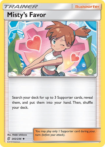 Misty's Favor [202/236] [Unified Minds] Reverse Holofoil