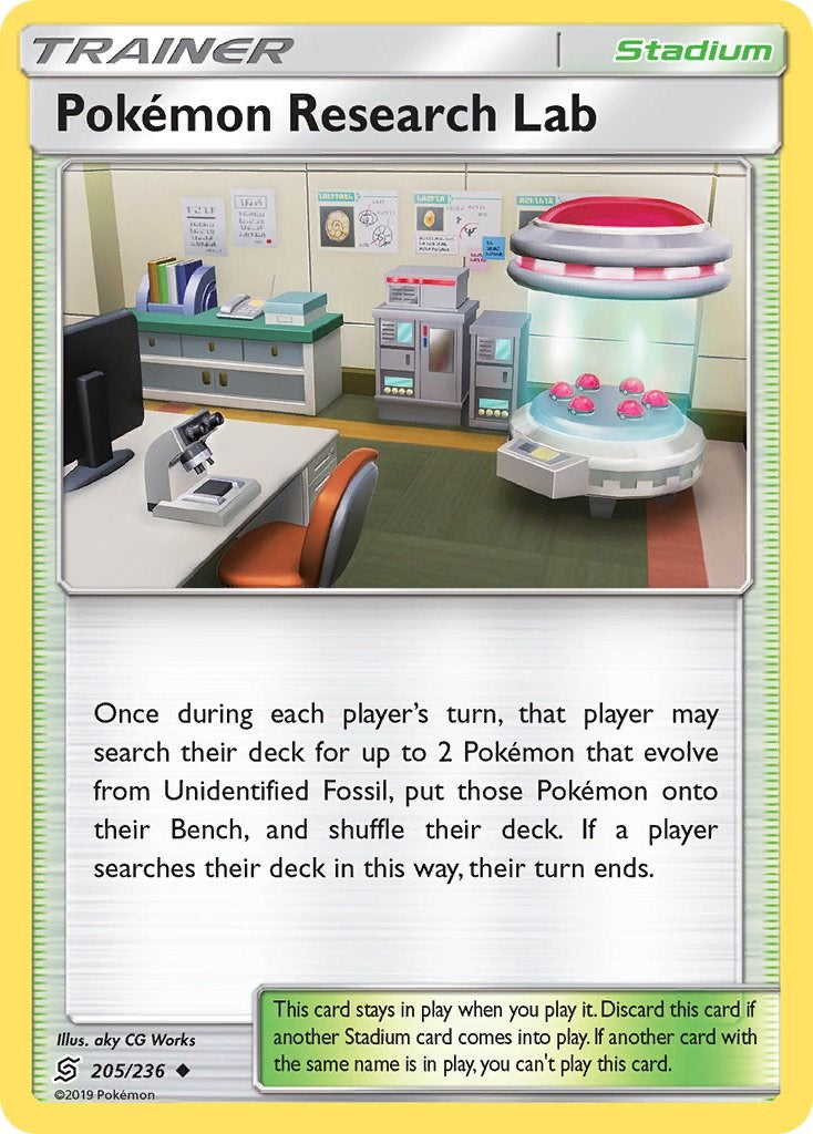 Pokemon Research Lab [205/236] [Unified Minds] Reverse Holofoil