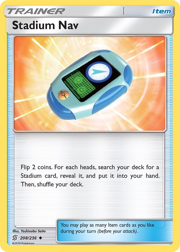 Stadium Nav [208/236] [Unified Minds] Reverse Holofoil
