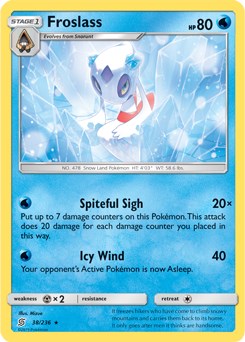 Froslass (038/236) (Theme Deck Exclusive) [Sun & Moon: Unified Minds]